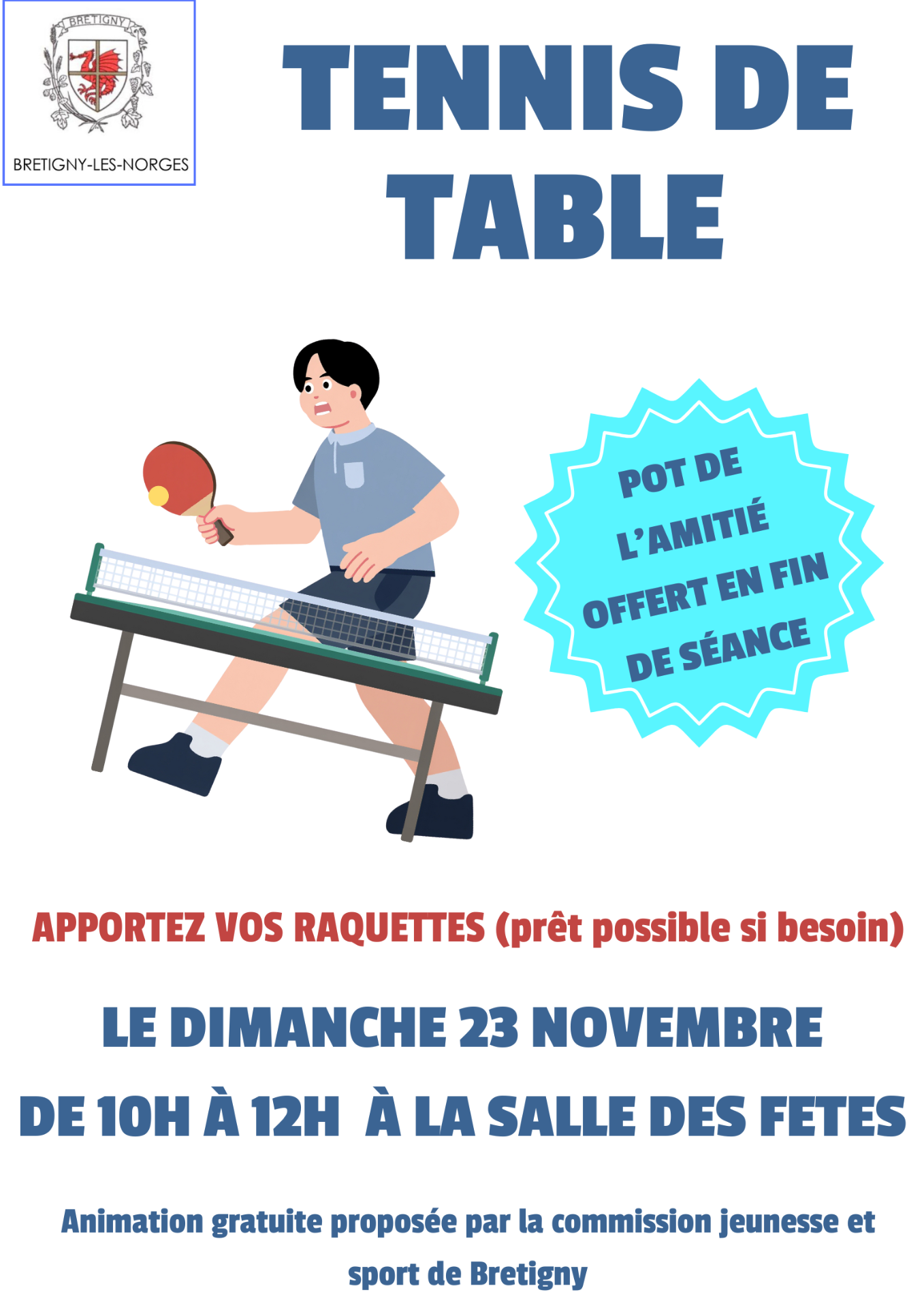 Dimanche Tennis de table