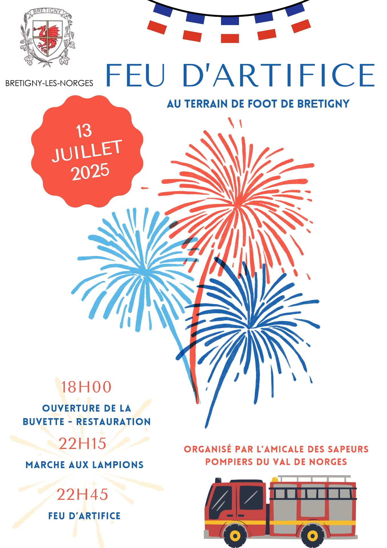 Feu d'artifice 2025