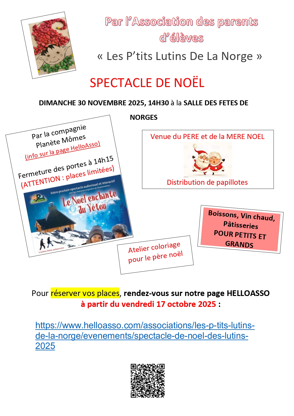 Les P'tits lutins fêtent Noël