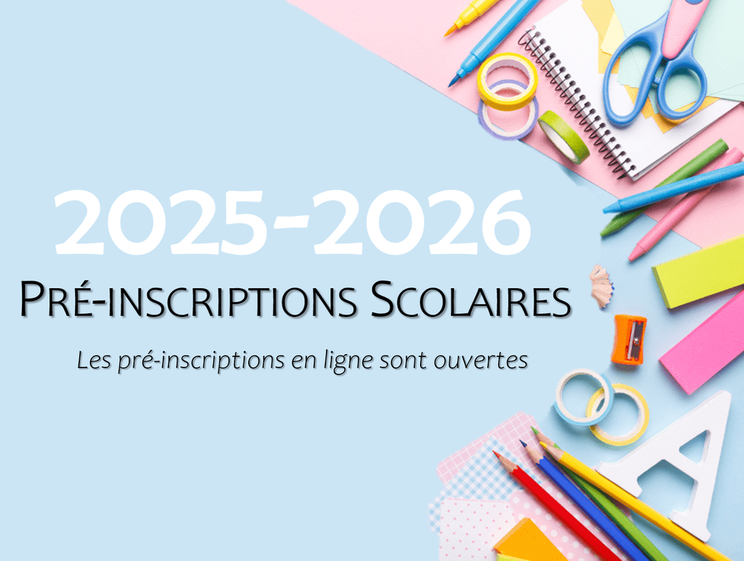 Préinscription Maternelle Rentrée Septembre 2025