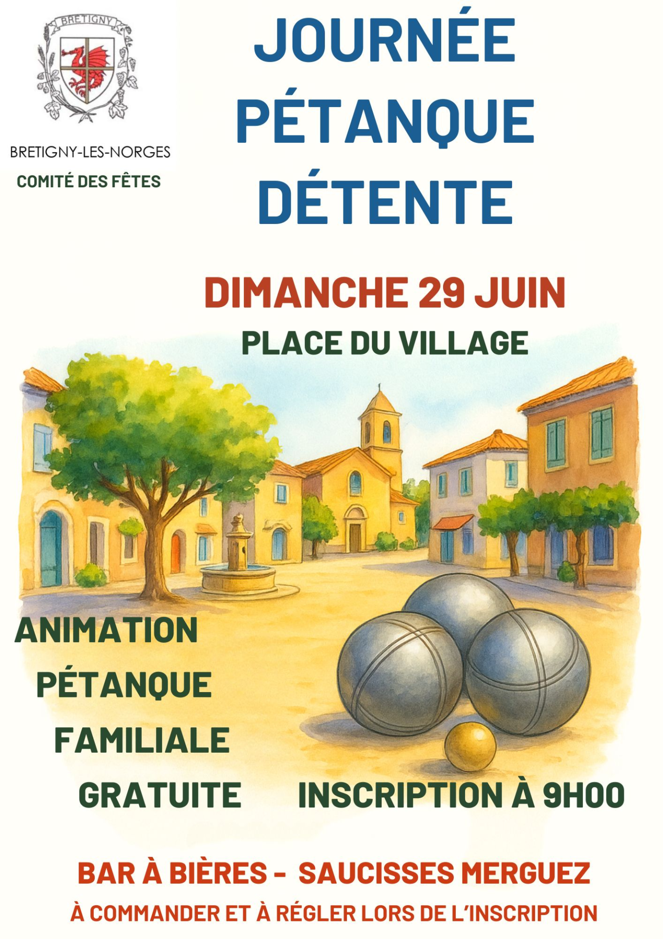 Journée pétanque détente